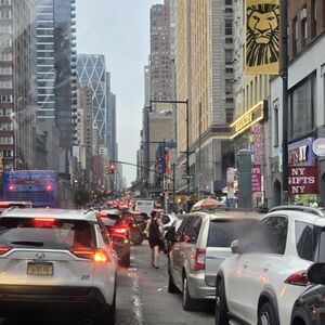 Urban Street Scene Canvas Art